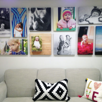 How to plan out & create a gallery wall
