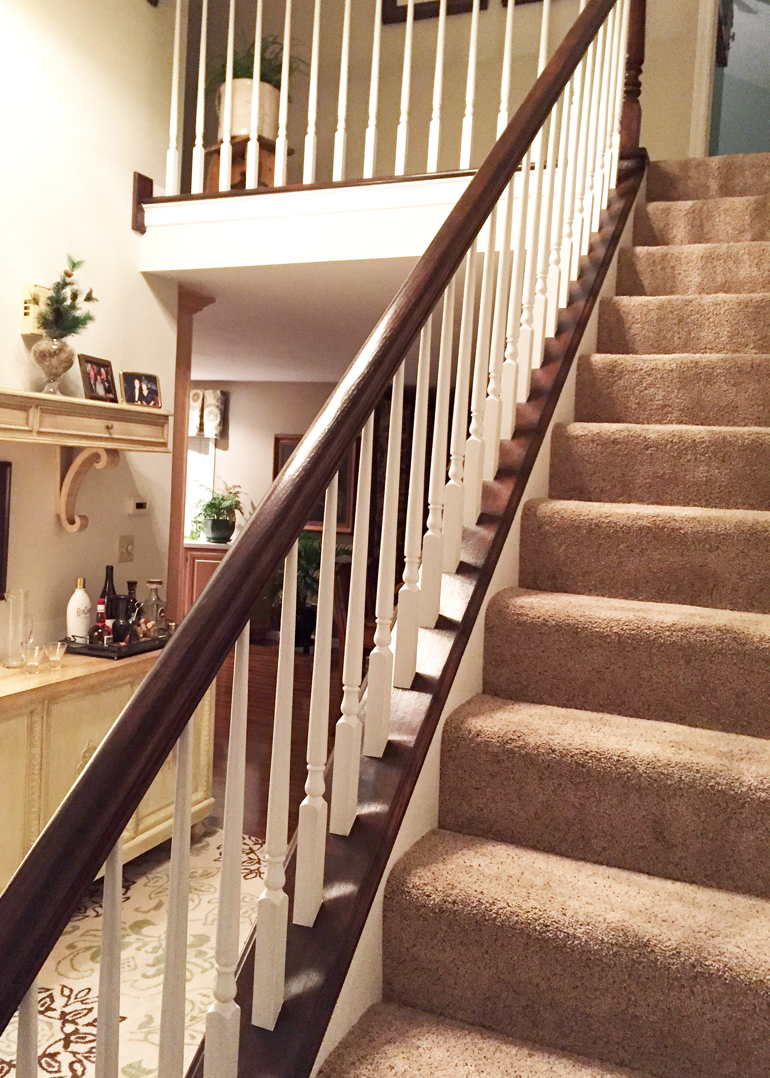 How Changing Up A Banister Can Change Everything A Little Kooky