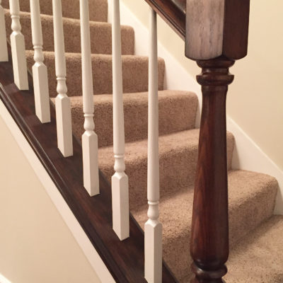 How changing up a banister can change everything